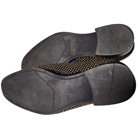 Stacy Adams Swagger Gold Studded Shoes Size 10 - Picture 6 of 9